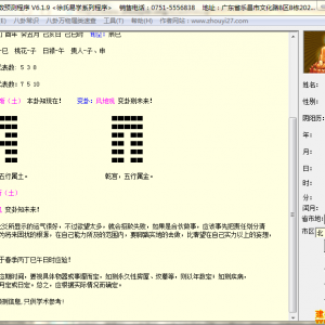 徐氏梅花易数软件