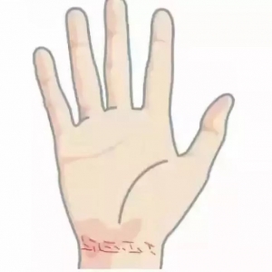 手腕带库，必爆富的发大财手相