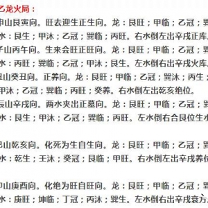 杨公水法